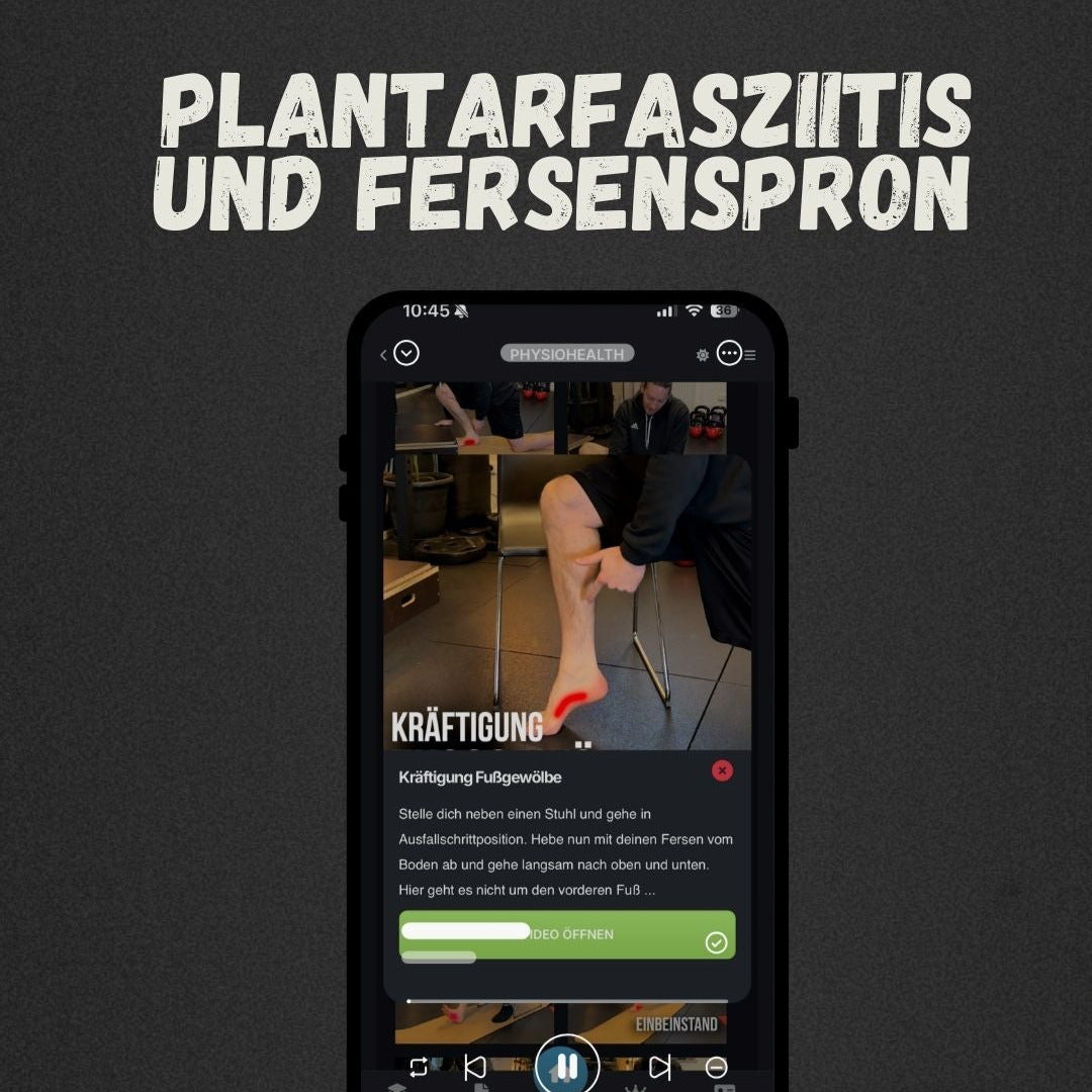 Plantarfasziitis & Fersensporn Guide