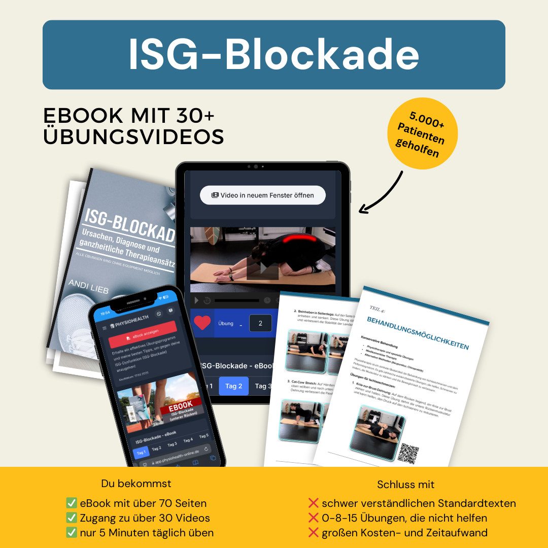 ISG-Blockade (unterer Rücken)