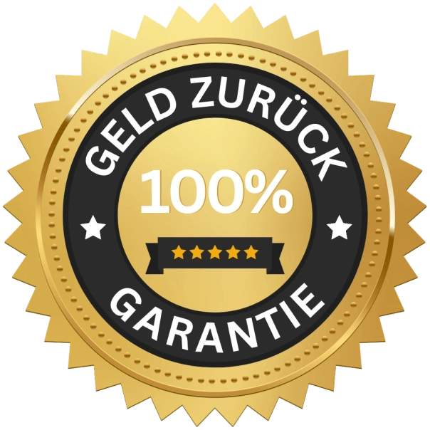 100% Geld-zurück Garantie