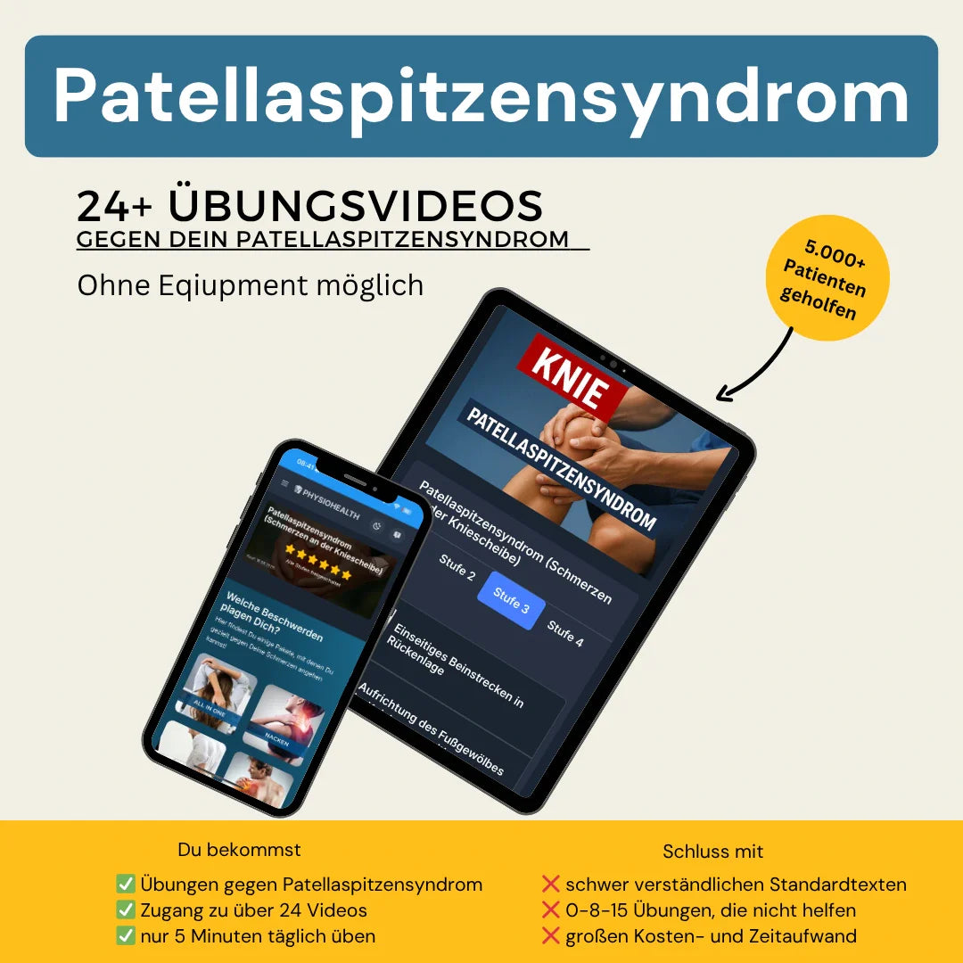 🎁 Patellaspitzensyndrom (Schmerzen an der Kniescheibe) (100% off)